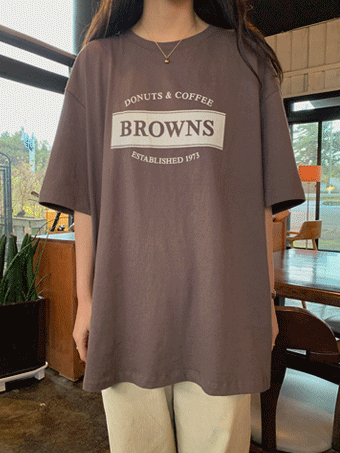 베레나 기모 반팔 티셔츠 (3color)